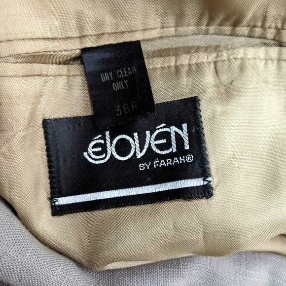 True Vintage 70's Ejoven by Farah Brown Suit Jacket - Picture 3 of 4